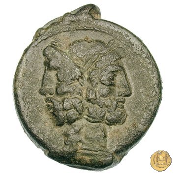 344/4 - asse L. Titurius Sabinus 89 BC (Roma)