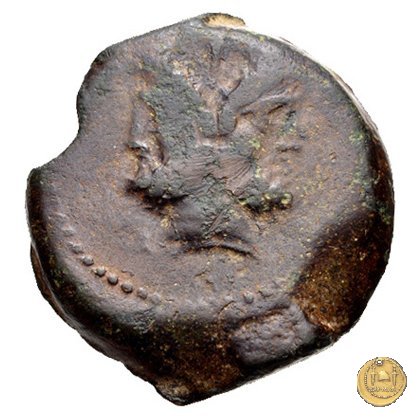 344/4 - asse L. Titurius Sabinus 89 BC (Roma)