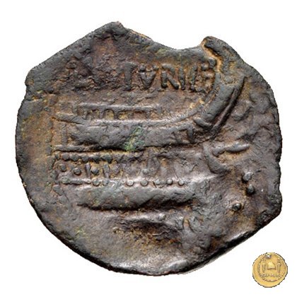 344/4 - asse L. Titurius Sabinus 89 BC (Roma)