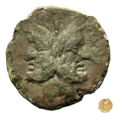 344/4 - asse L. Titurius Sabinus 89 BC (Roma)