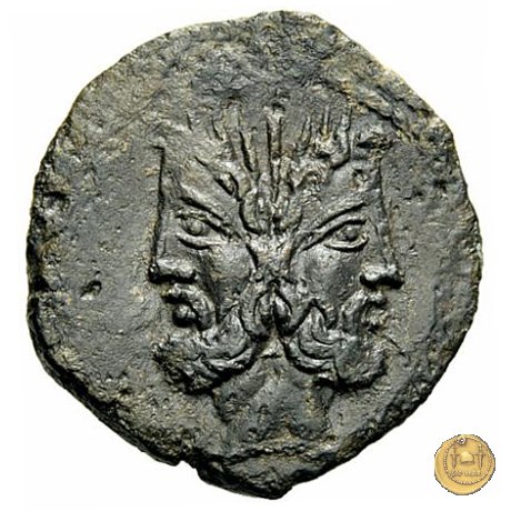 344/4 - asse L. Titurius Sabinus 89 BC (Roma)