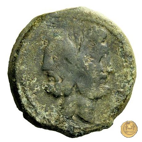 344/4 - asse L. Titurius Sabinus 89 BC (Roma)