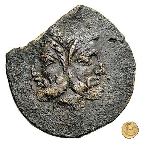 344/4 - asse L. Titurius Sabinus 89 BC (Roma)