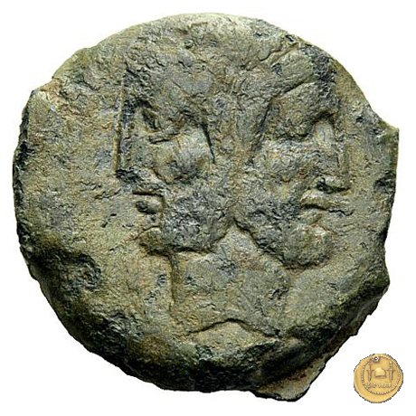 344/4 - asse L. Titurius Sabinus 89 BC (Roma)