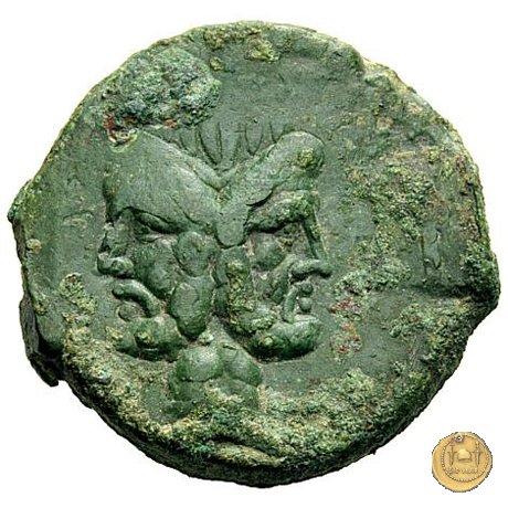 344/4 - asse L. Titurius Sabinus 89 BC (Roma)