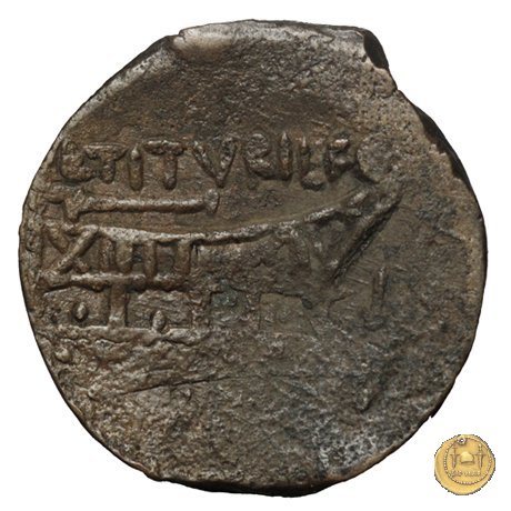 344/4 - asse L. Titurius Sabinus 89 BC (Roma)