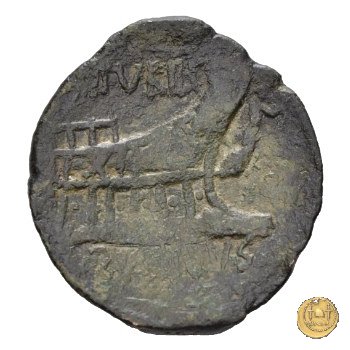 344/4 - asse L. Titurius Sabinus 89 BC (Roma)