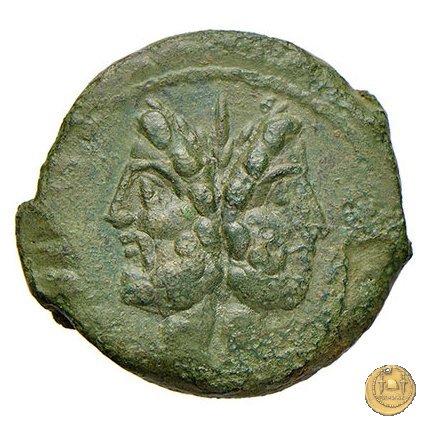 344/4 - asse L. Titurius Sabinus 89 BC (Roma)