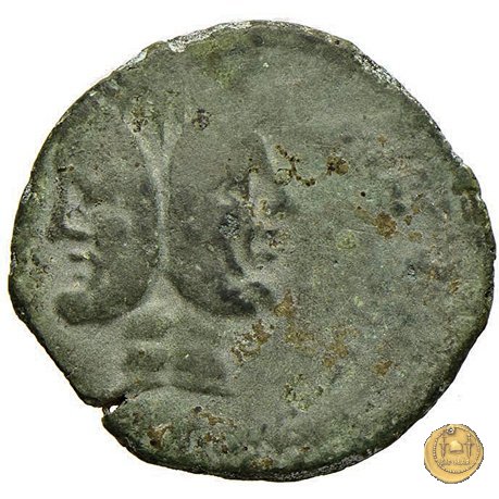 344/4 - asse L. Titurius Sabinus 89 BC (Roma)