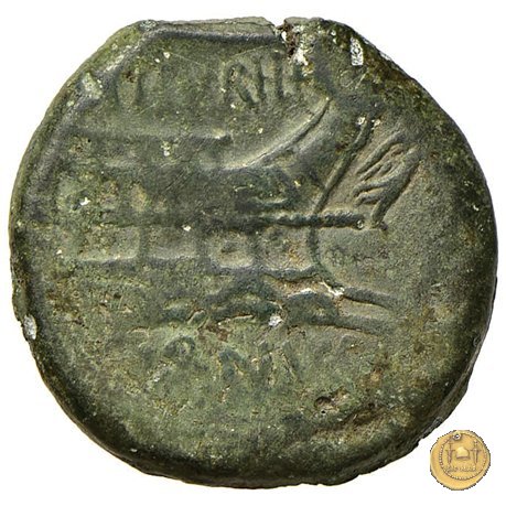 344/4 - asse L. Titurius Sabinus 89 BC (Roma)