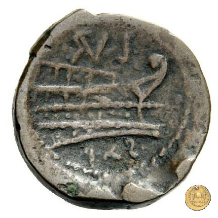 344/7 - quadrante L. Titurius Sabinus 89 BC (Roma)