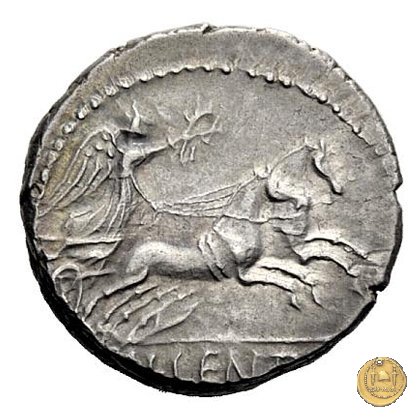 345/1 - denario Cn. Cornelius Cn.f. Lentulus Clodianus 88 BC (Roma)