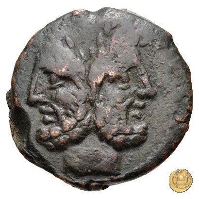 345/3 - asse Cn. Cornelius Cn.f. Lentulus Clodianus 88 a.C. (Roma)