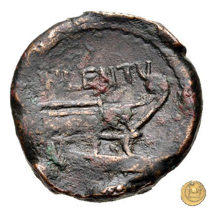 345/3 - asse Cn. Cornelius Cn.f. Lentulus Clodianus 88 BC (Roma)
