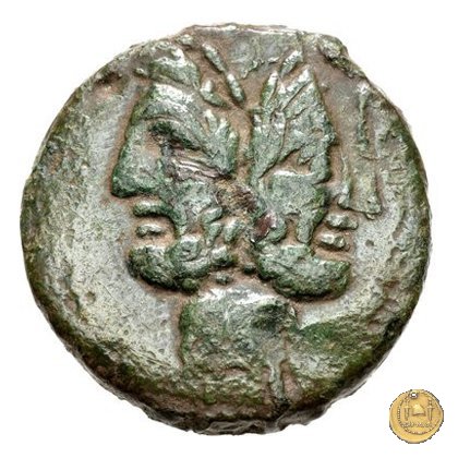 345/3 - asse Cn. Cornelius Cn.f. Lentulus Clodianus 88 BC (Roma)