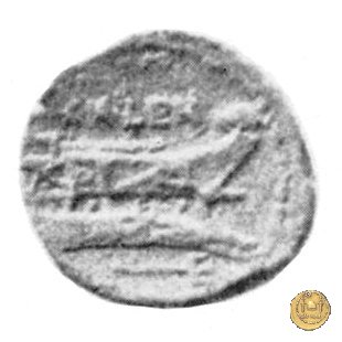 345/4 - semisse Cn. Cornelius Cn.f. Lentulus Clodianus 88 BC (Roma)