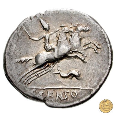 346/1 - denario C. Marcius Censorinus 88 BC (Roma)