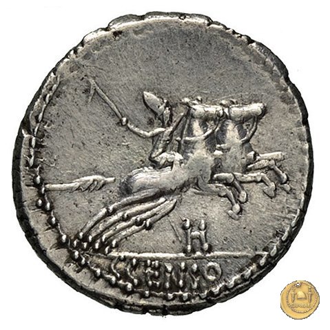 346/1 - denario C. Marcius Censorinus 88 BC (Roma)