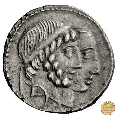 346/1 - denario C. Marcius Censorinus 88 BC (Roma)