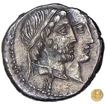 346/1 - denario C. Marcius Censorinus 88 BC (Roma)