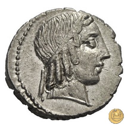 346/2 - denario C. Marcius Censorinus 88 BC (Roma)