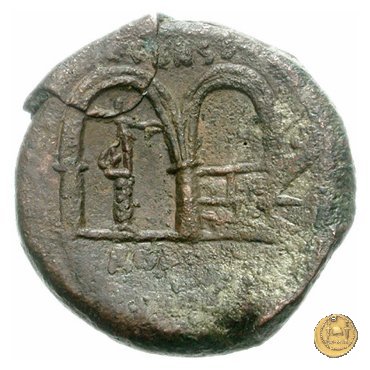 346/3 - asse C. Marcius Censorinus 88 BC (Roma)