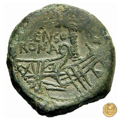 346/4 - asse C. Marcius Censorinus 88 BC (Roma)