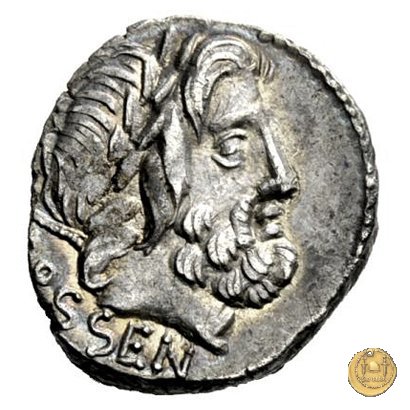 348/1 - denario L. Rubrius Dossenus 87 BC (Roma)