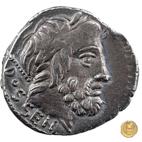 348/1 - denario L. Rubrius Dossenus 87 BC (Roma)