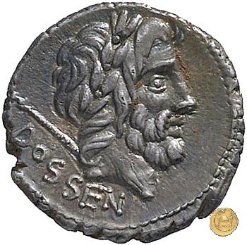 348/1 - denario L. Rubrius Dossenus 87 BC (Roma)