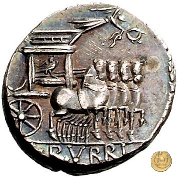 348/2 - denario L. Rubrius Dossenus 87 BC (Roma)