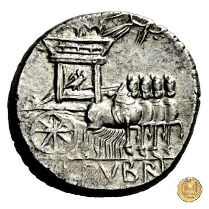 348/2 - denario L. Rubrius Dossenus 87 BC (Roma)