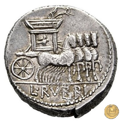 348/2 - denario L. Rubrius Dossenus 87 BC (Roma)