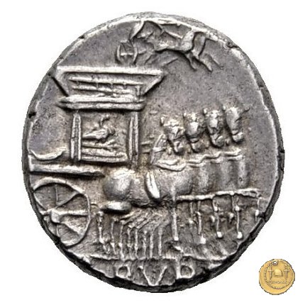 348/3 - denario L. Rubrius Dossenus 87 BC (Roma)