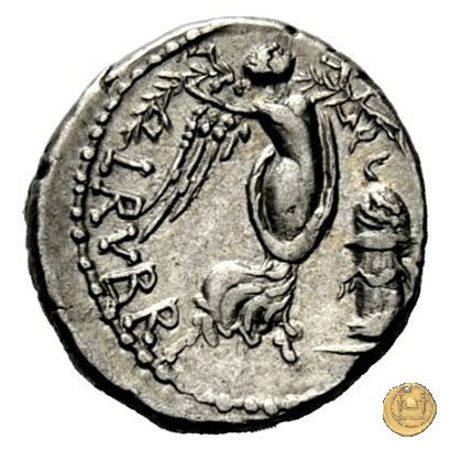 348/4 - quinario L. Rubrius Dossenus 87 BC (Roma)