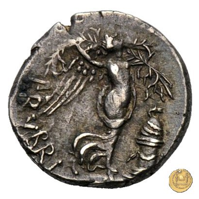 348/4 - quinario L. Rubrius Dossenus 87 BC (Roma)