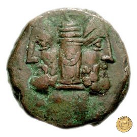 348/5 - asse L. Rubrius Dossenus 87 BC (Roma)