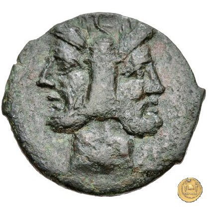 348/5 - asse L. Rubrius Dossenus 87 BC (Roma)