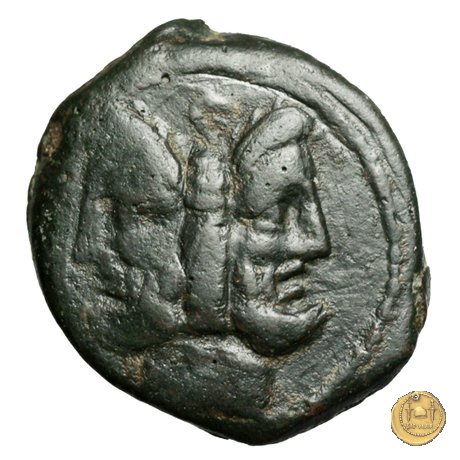 348/5 - asse L. Rubrius Dossenus 87 BC (Roma)