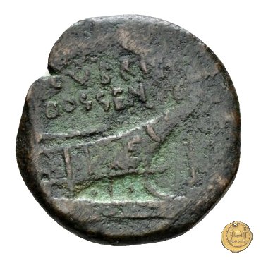 348/5 - asse L. Rubrius Dossenus 87 BC (Roma)