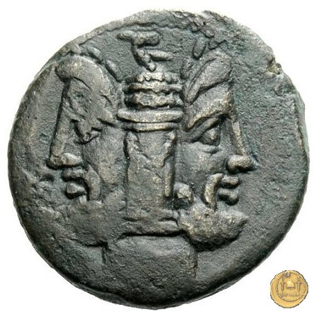 348/5 - asse L. Rubrius Dossenus 87 BC (Roma)