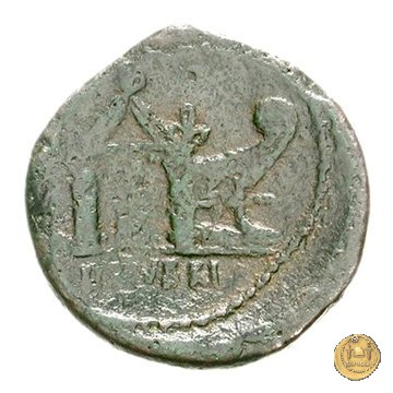 348/6 - asse L. Rubrius Dossenus 87 BC (Roma)