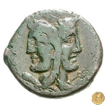 348/6 - asse L. Rubrius Dossenus 87 BC (Roma)