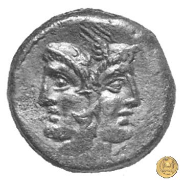 348/6 - asse L. Rubrius Dossenus 87 BC (Roma)