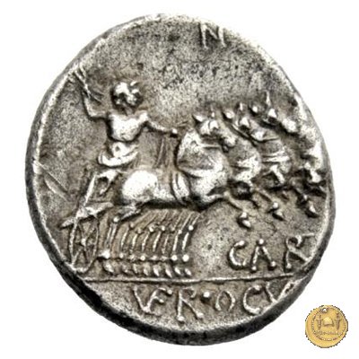 350A/1 - denario C. Gargonius (Gargilius) / Ogulnius / M. Vergilius 86 BC (Roma)