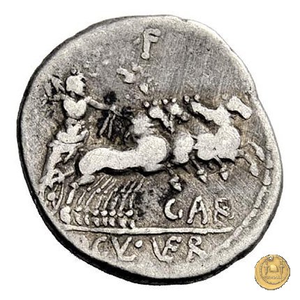 350A/1 - denario C. Gargonius (Gargilius) / Ogulnius / M. Vergilius 86 BC (Roma)