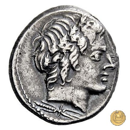 350A/1 - denario C. Gargonius (Gargilius) / Ogulnius / M. Vergilius 86 BC (Roma)