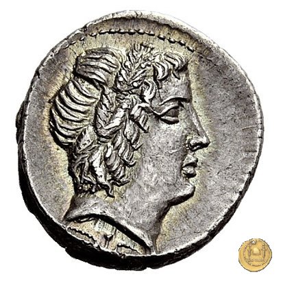 350A/1 - denario C. Gargonius (Gargilius) / Ogulnius / M. Vergilius 86 BC (Roma)