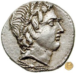 350A/1 - denario M. Vergilius / C. Gargonius (Gargilius) / Ogulnius 86 BC (Roma)