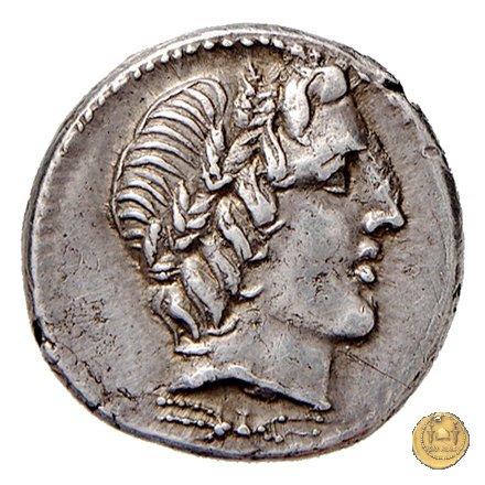 350A/1 - denario M. Vergilius / C. Gargonius (Gargilius) / Ogulnius 86 BC (Roma)